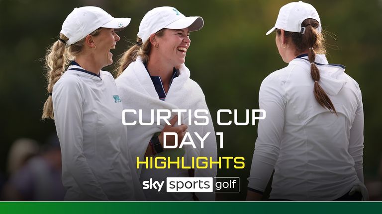 CURTIS CUP ROUND ONE 2024