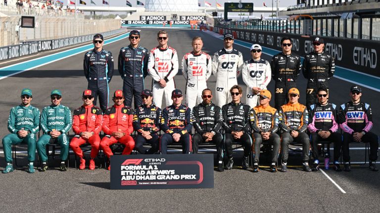 F1 2023 grid photo