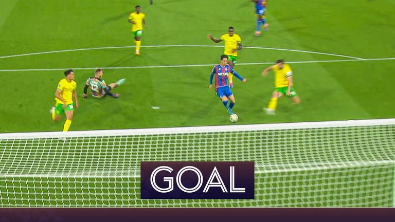 Kamada scores debut goal for Crystal Palace